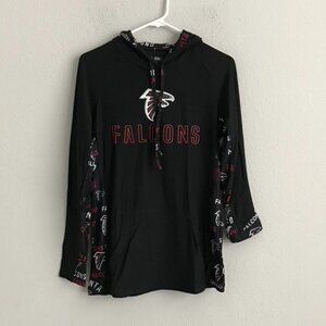 NFL Women's Long Sleeve Knit Hoodie - Black (Sz S) a456878